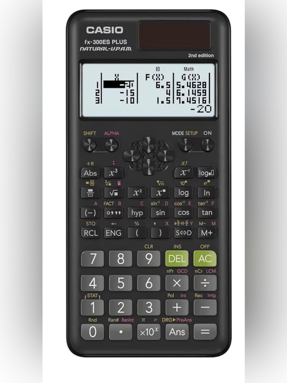Casio fx-300MS Plus Solar Powered Calculator